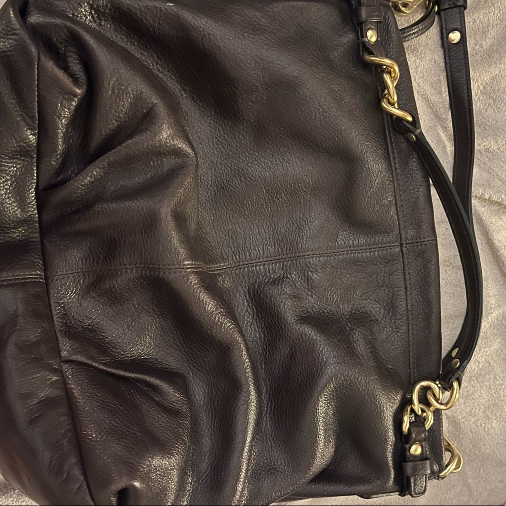 Coach purse gently used smoke free